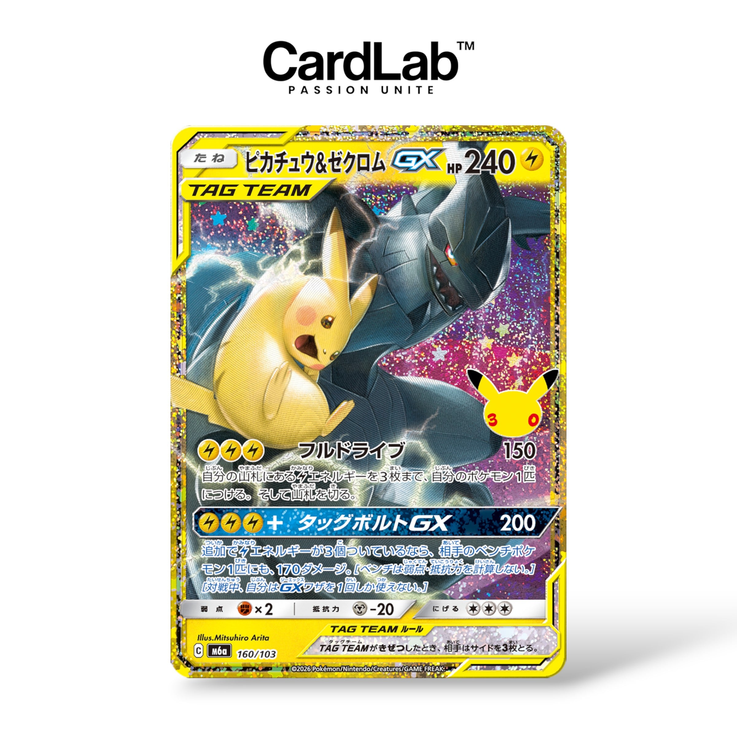 Display Pokémon 30th Celebration - M6a