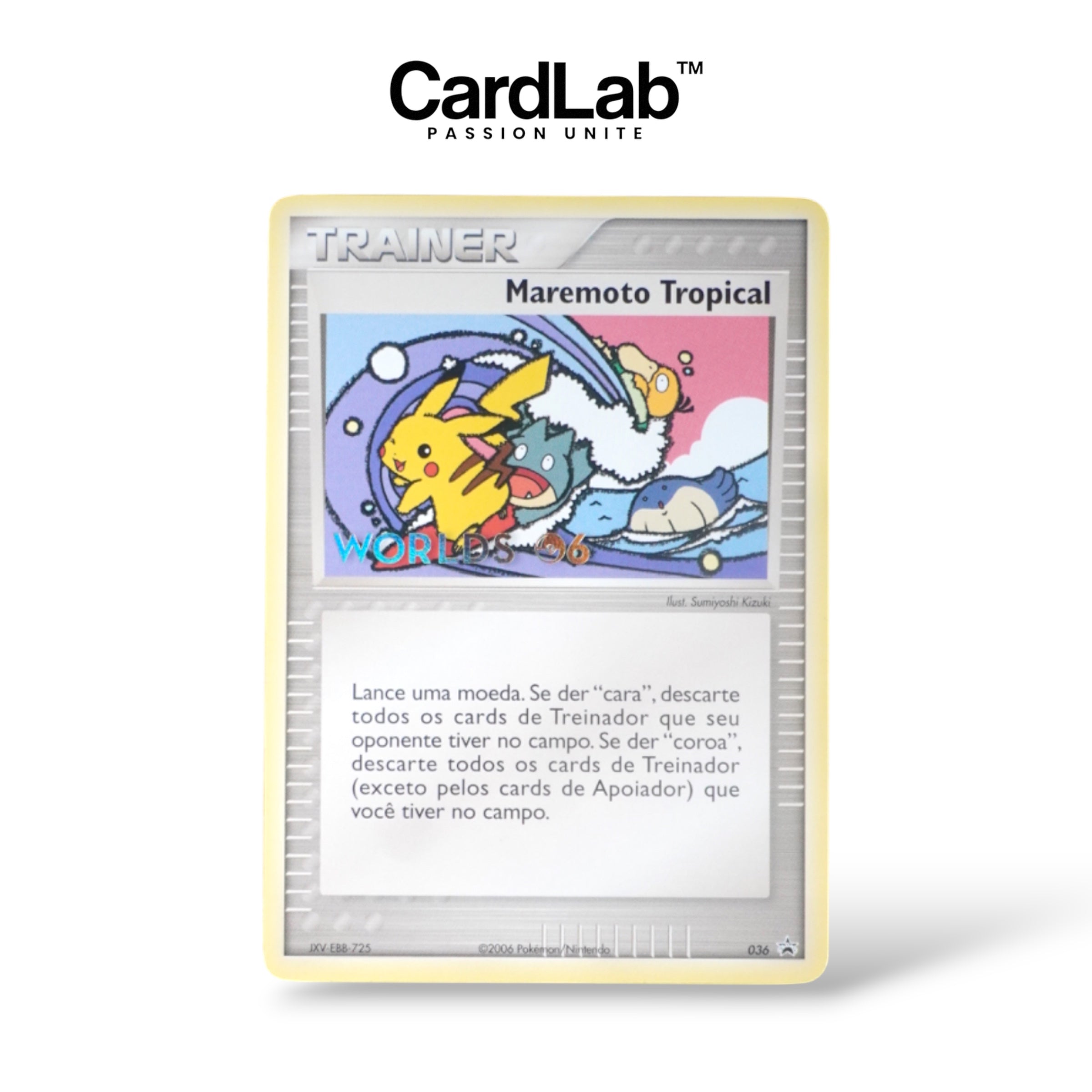 Maremeto Tropical Worlds 2006 Promo 036/P