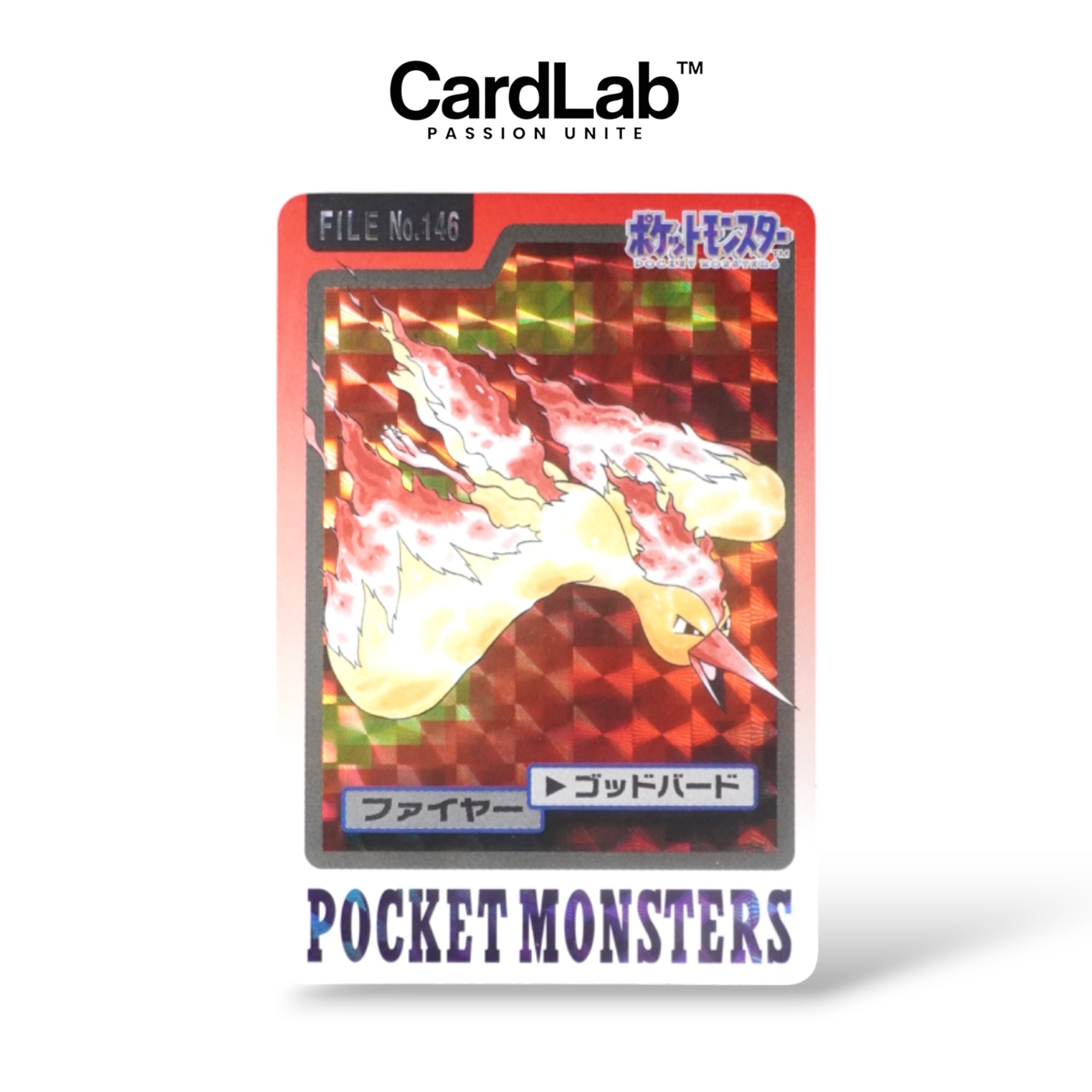 Sulfura / Moltres Prism Carddass