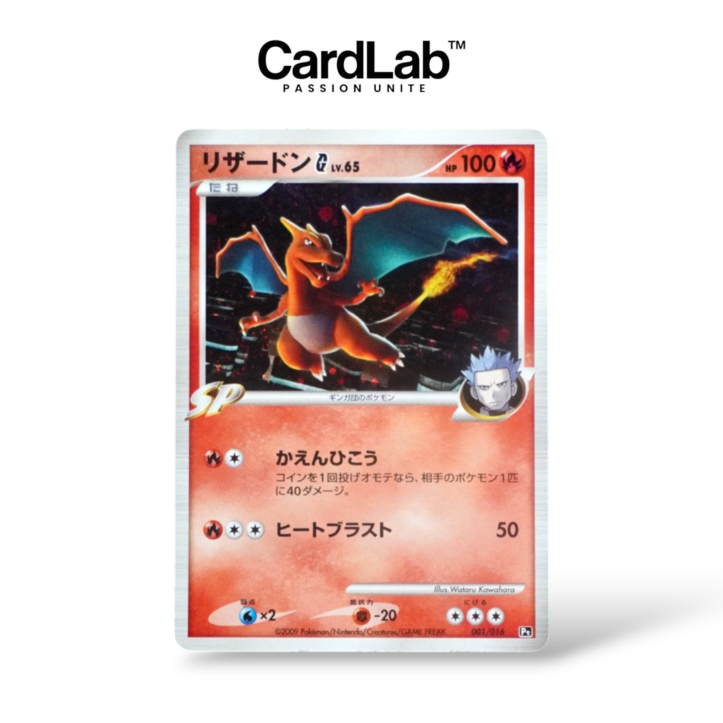 Dracaufeu / Charizard SP Holo 001/016