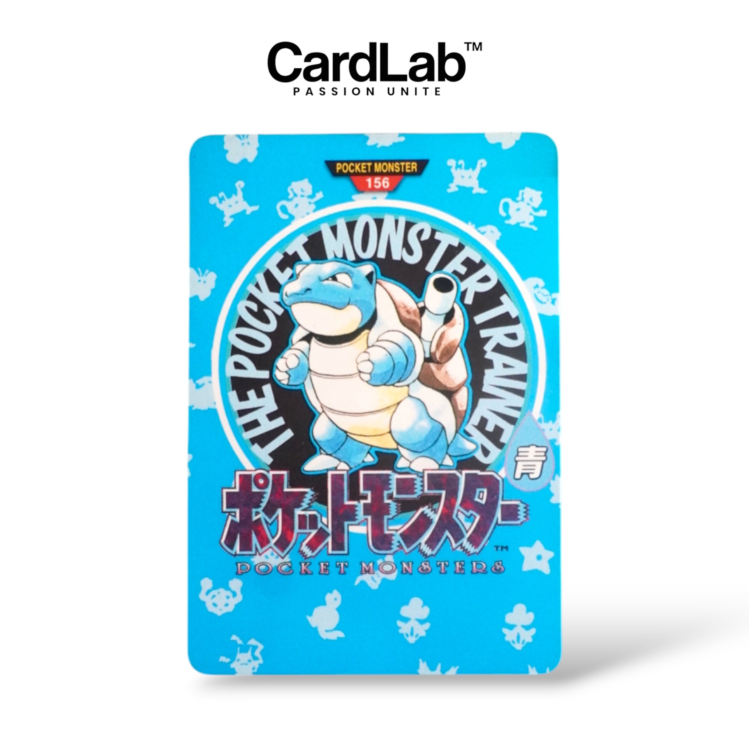 Tortank / Blatoise Town Map Carddass