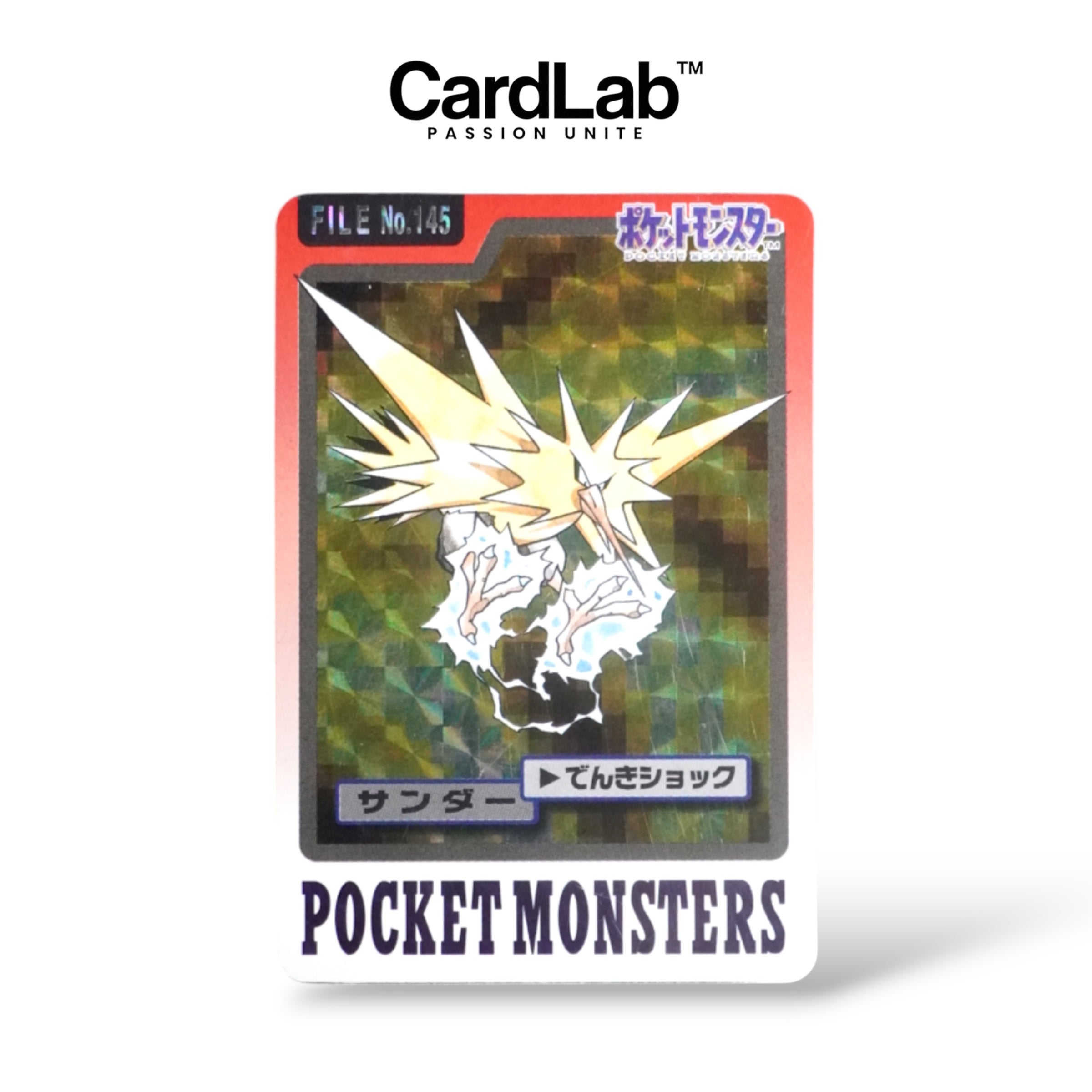 Electhor / Zapdos Prism Carddass