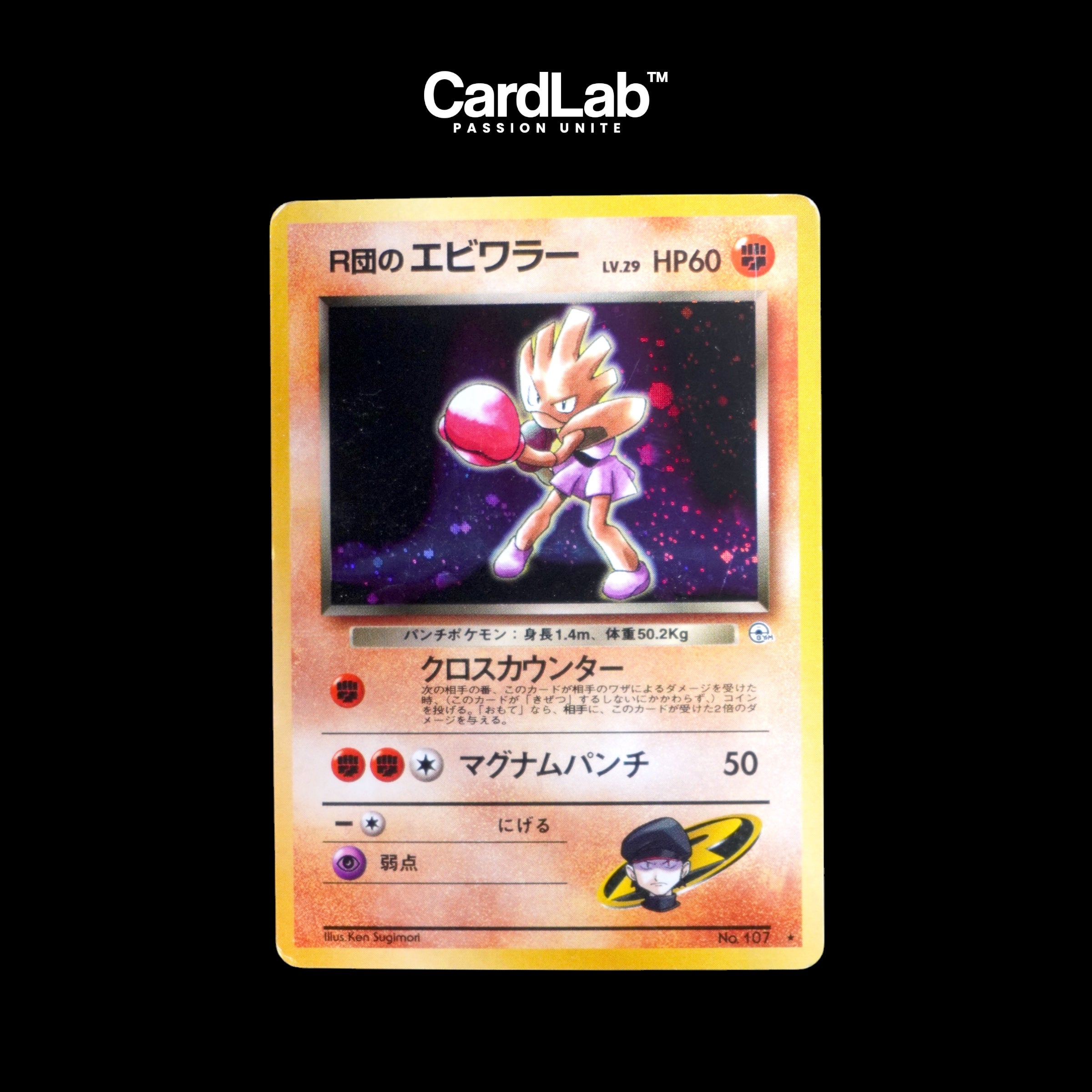 Tygnon / Hitmonchan Holo GYM (EXC)