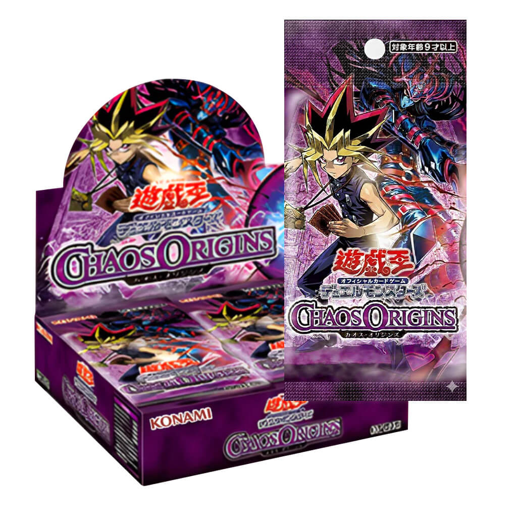 PRECO Display Japonaise Yu-Gi-Oh! CHAOS ORIGINS