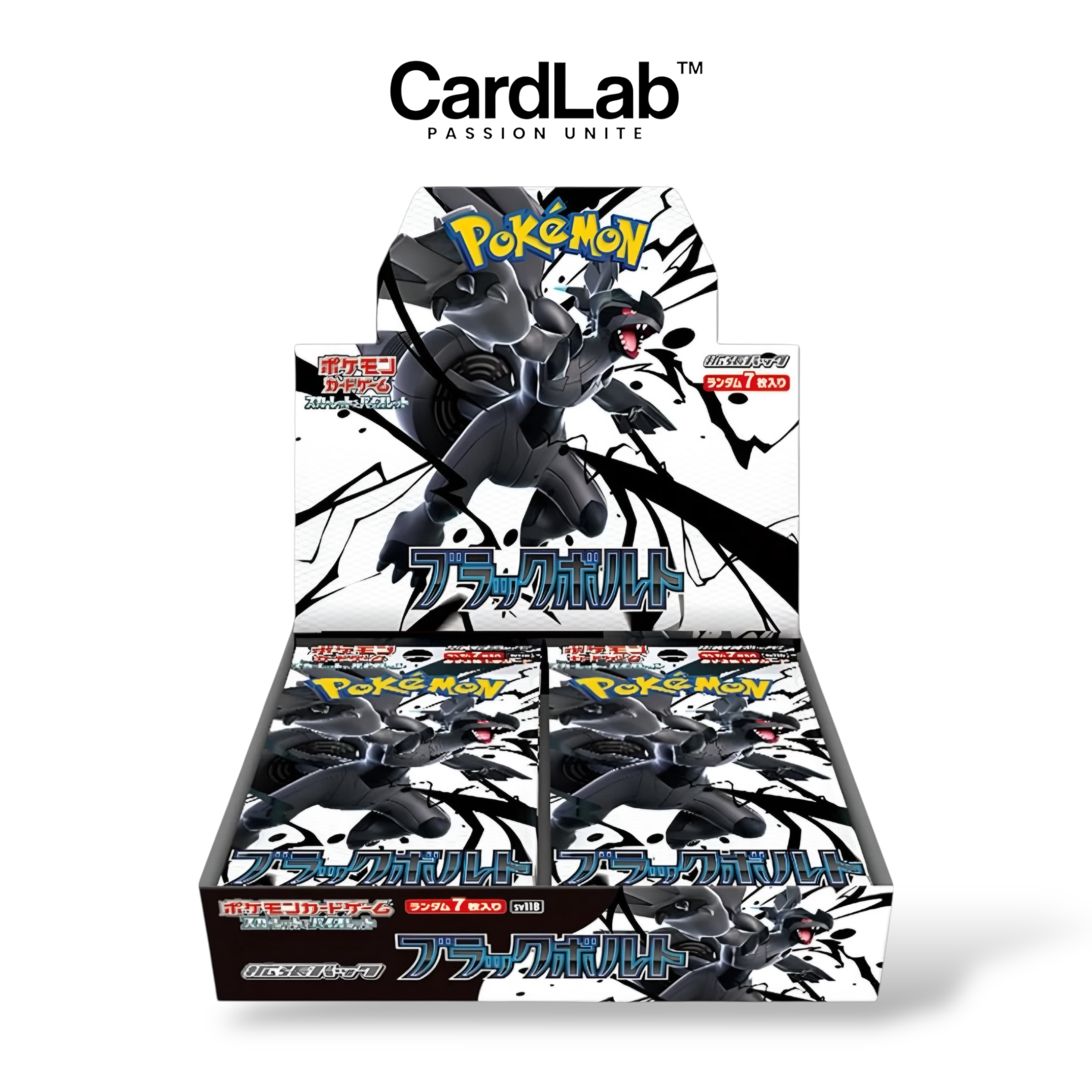 Display SV11 Black Bolt - CardLab™