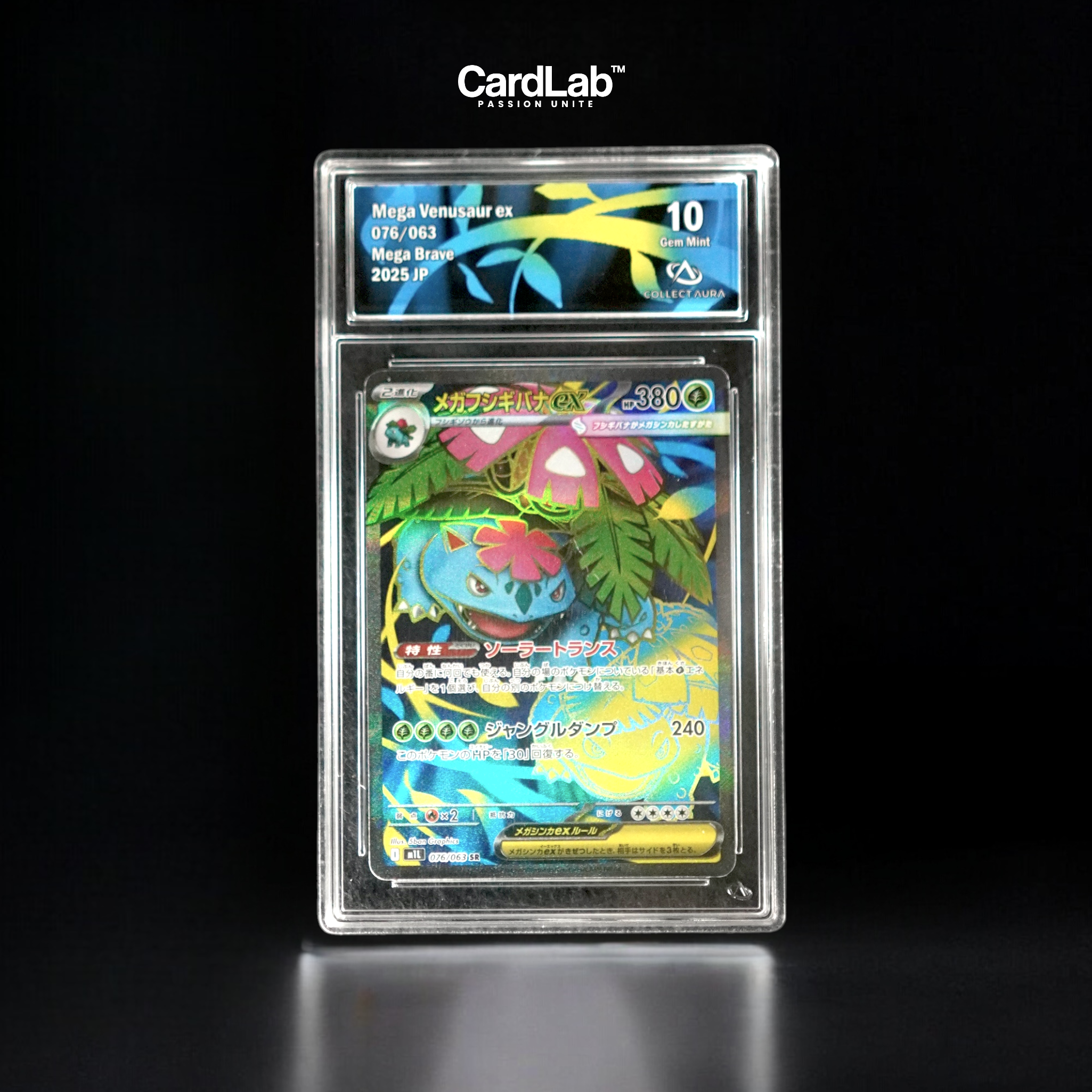 Mega Florizarre / Venusaur ex SR 076/063 Collect Aura