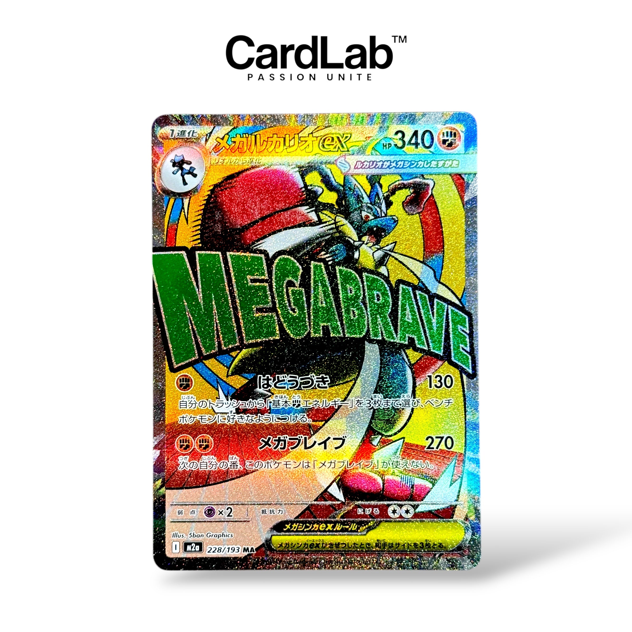 Mega Lucario ex MA 228/193