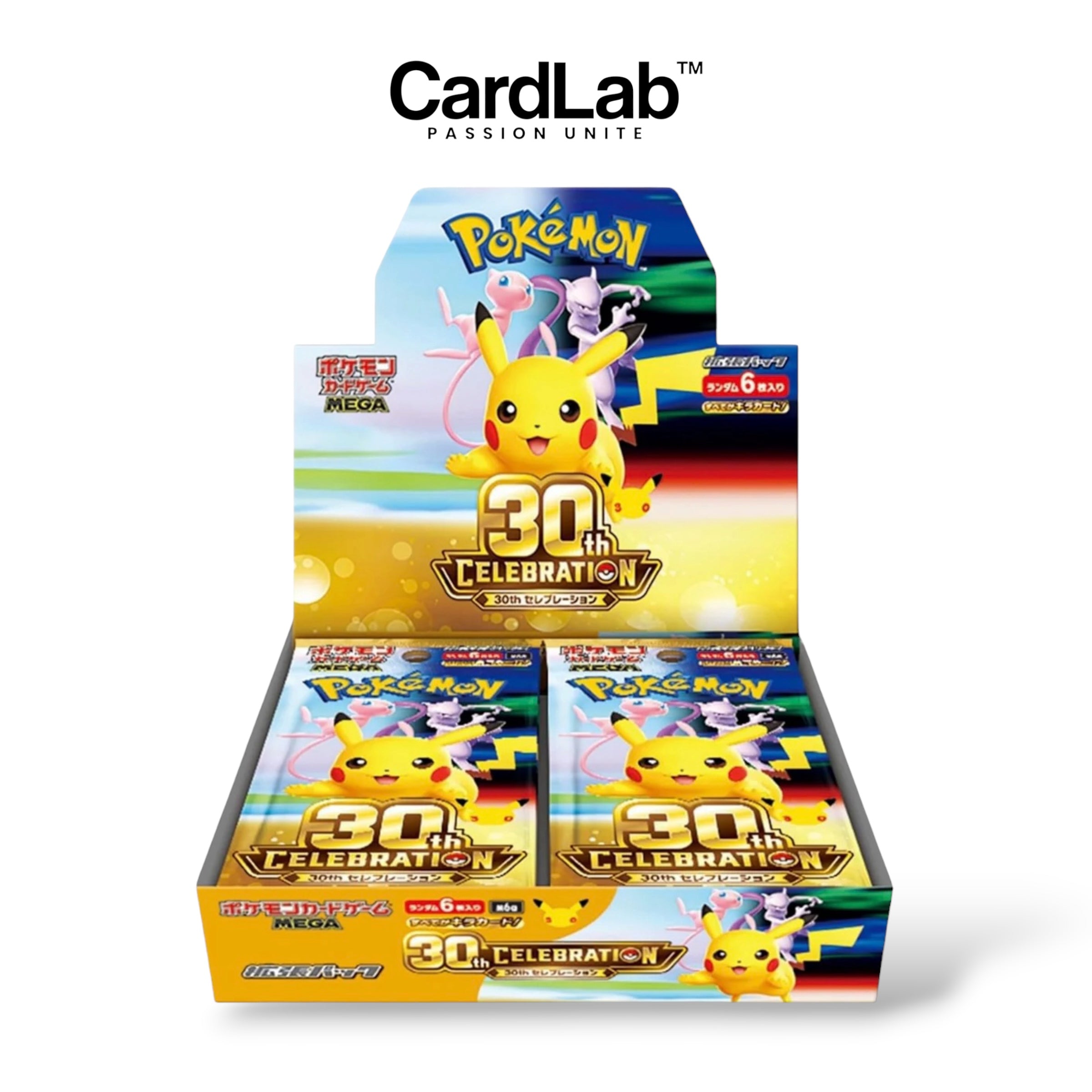 Display Pokémon 30th Celebration - M6a