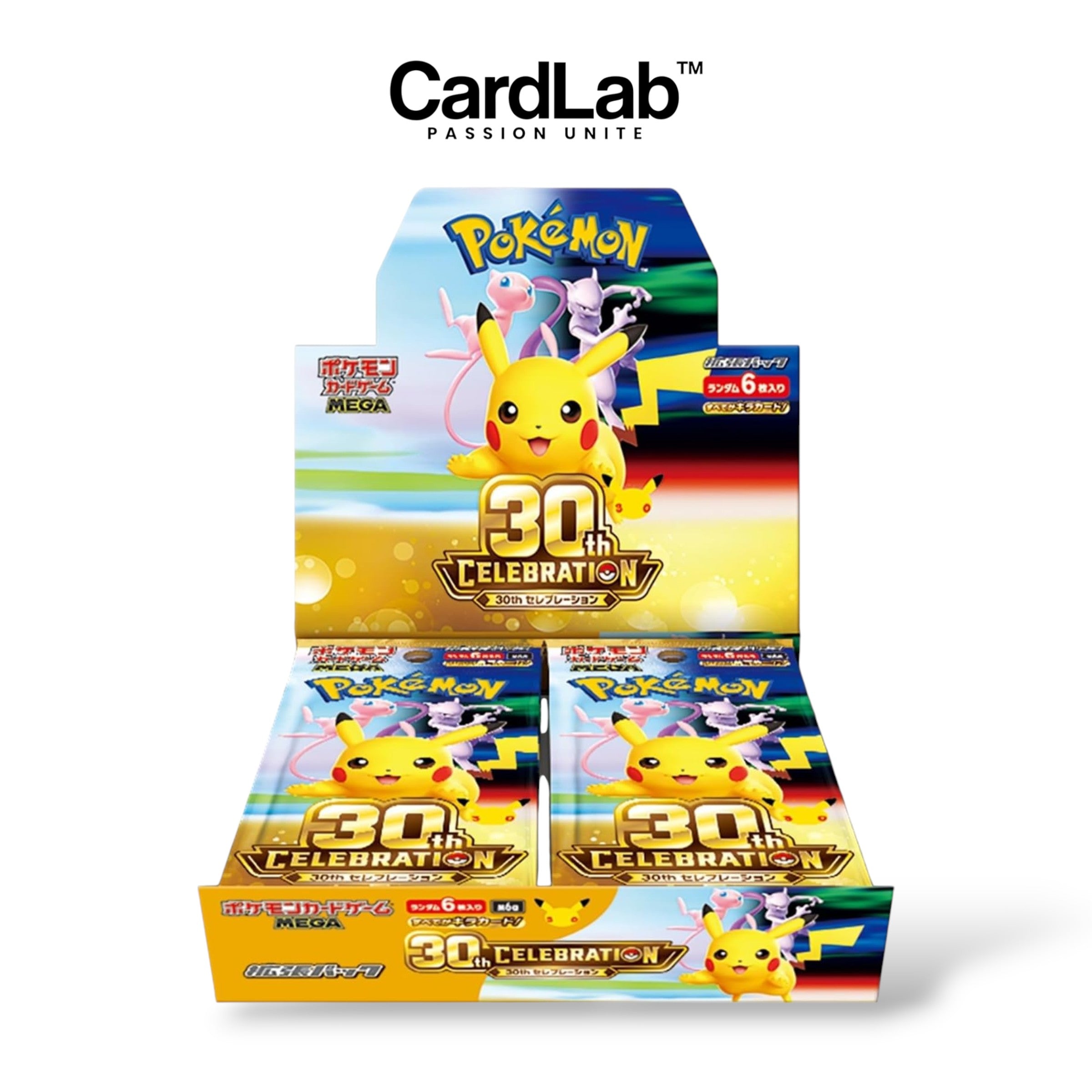 Display Pokémon 30th Celebration - M6a