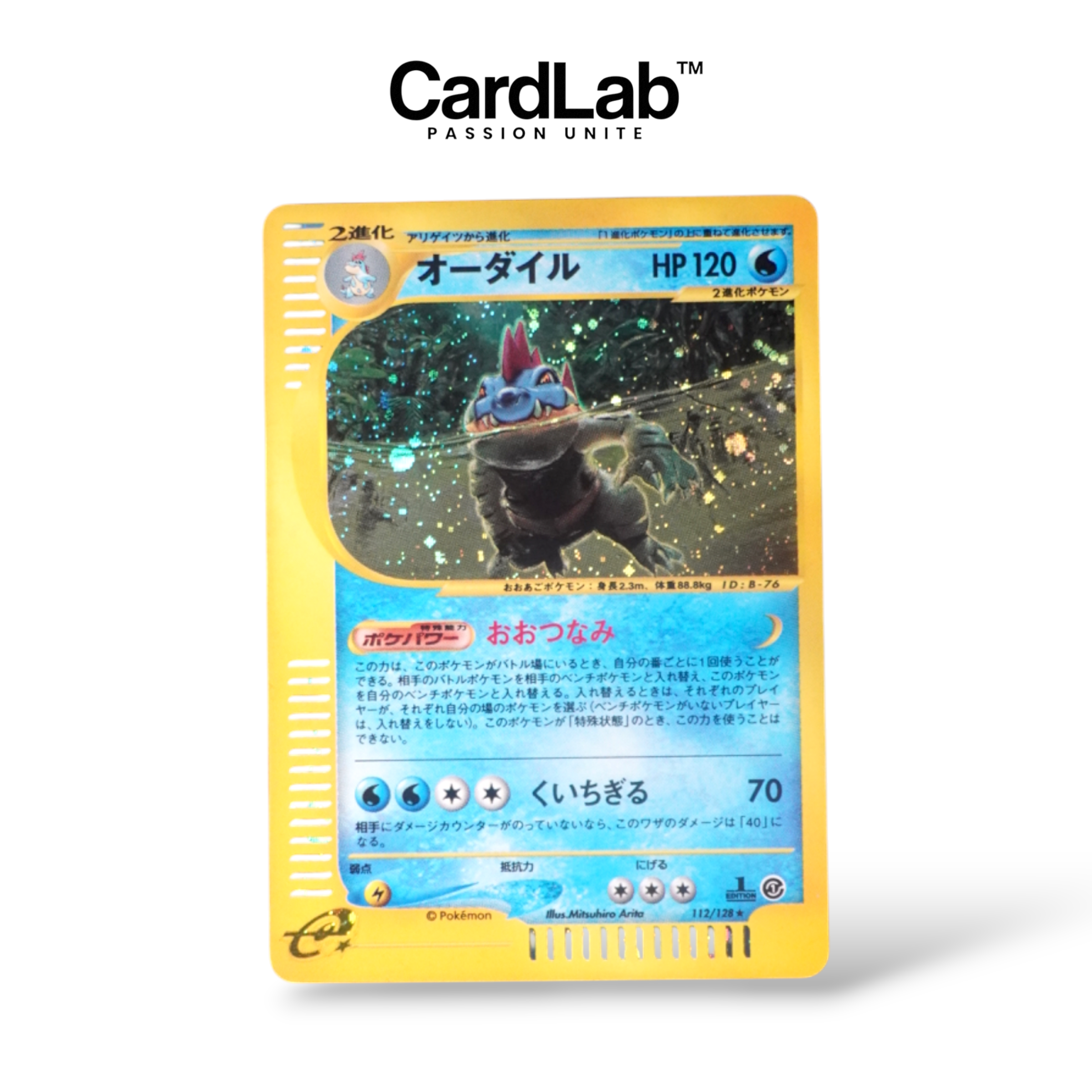 Aligatueur / Feraligatr 1st 112/128