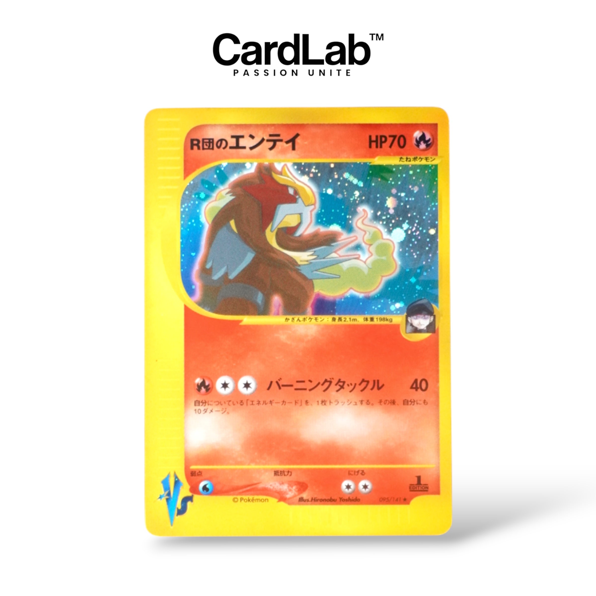 Entei VS Holo 1st 095/141