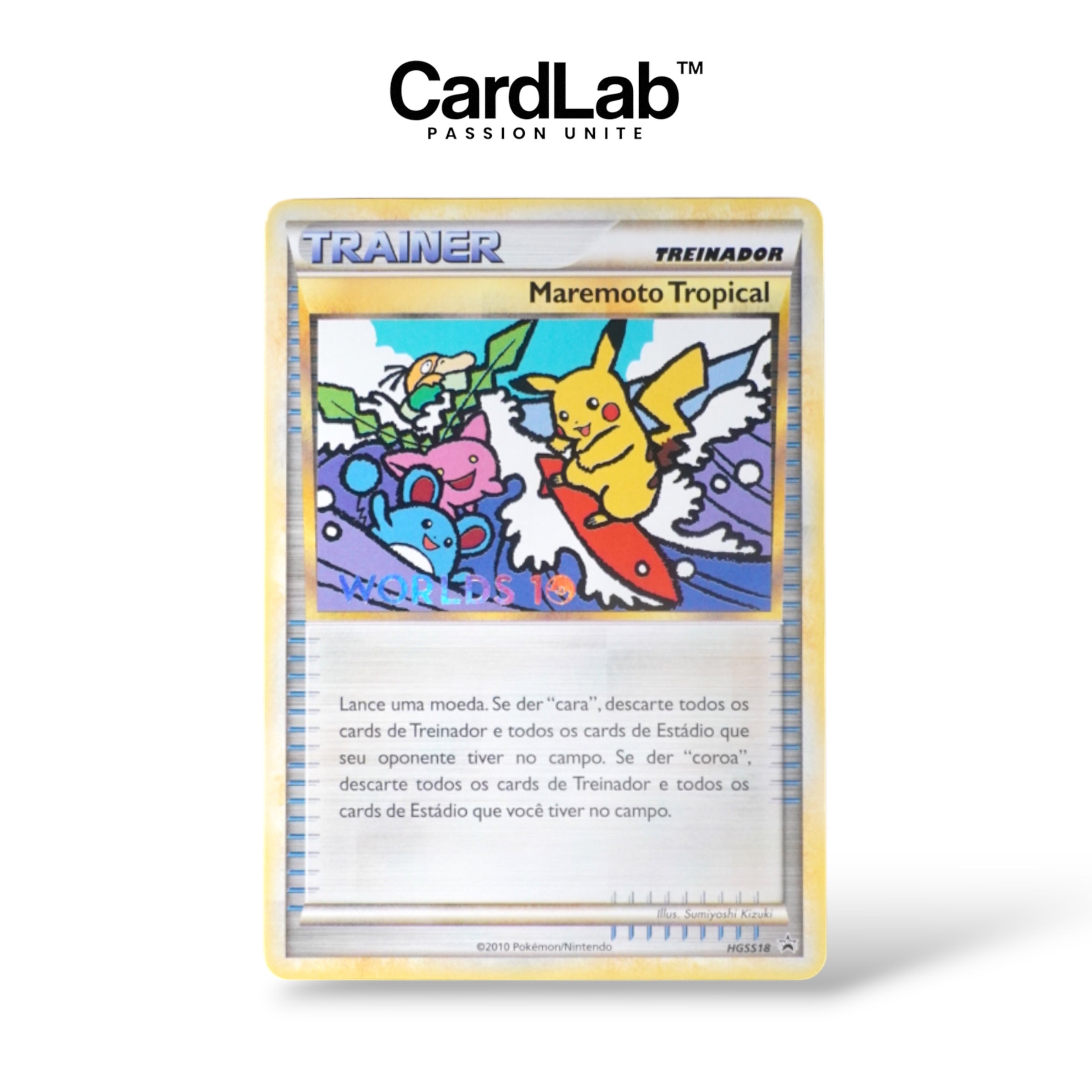 Maremeto Tropical Worlds 2010 Promo HGSS18