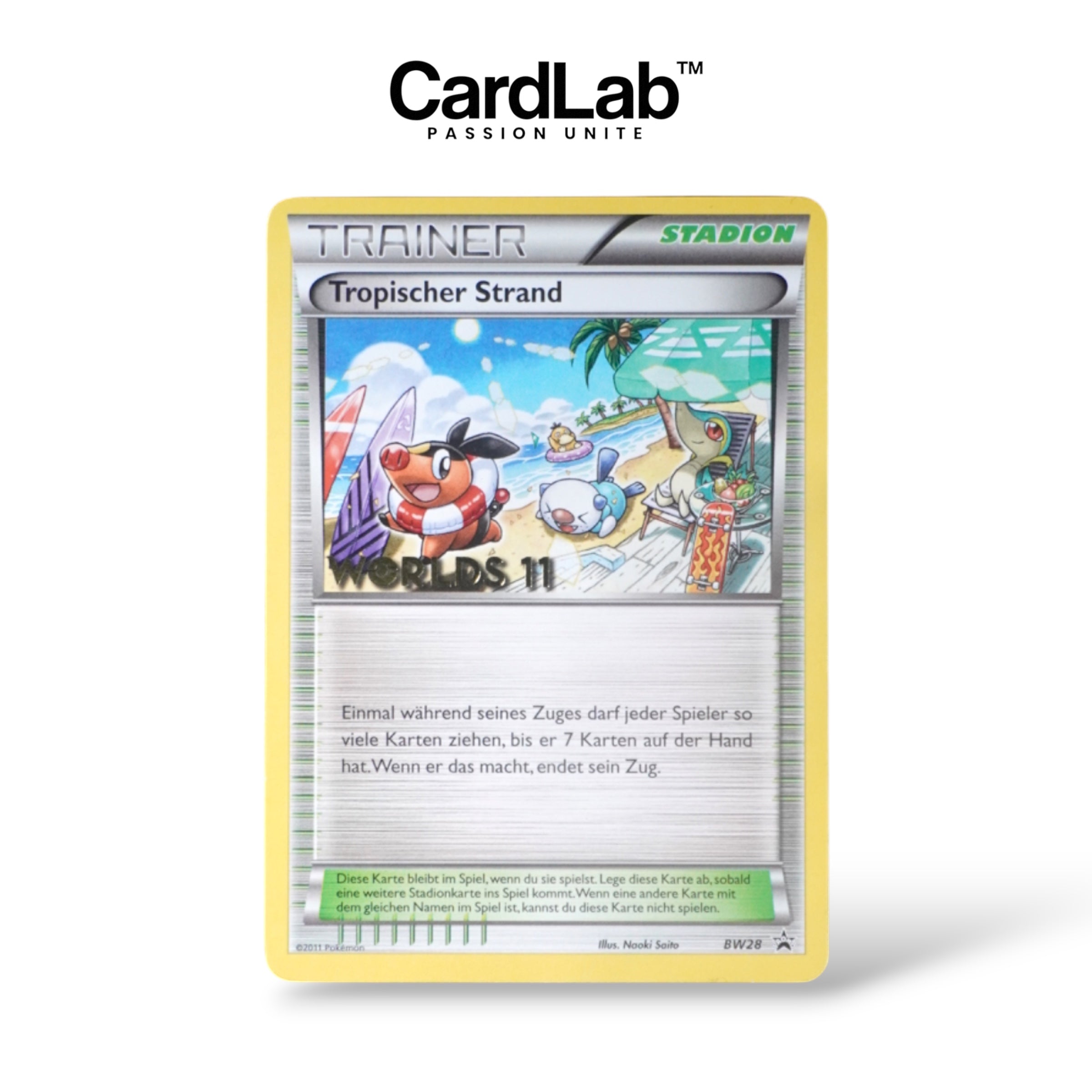 Tropischer Strand Worlds 2011 Promo BW28