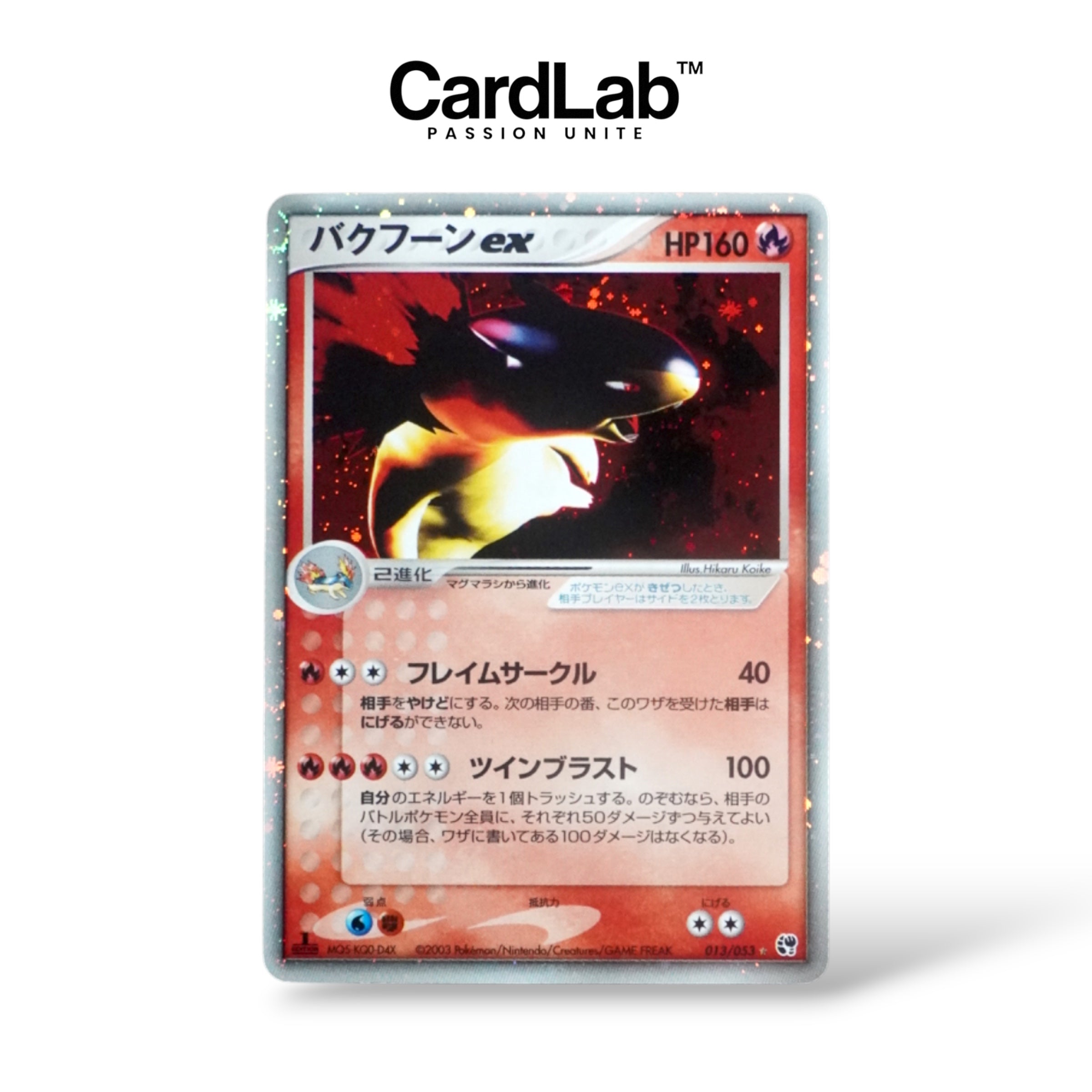 Typhlosion ex 1st 013/053