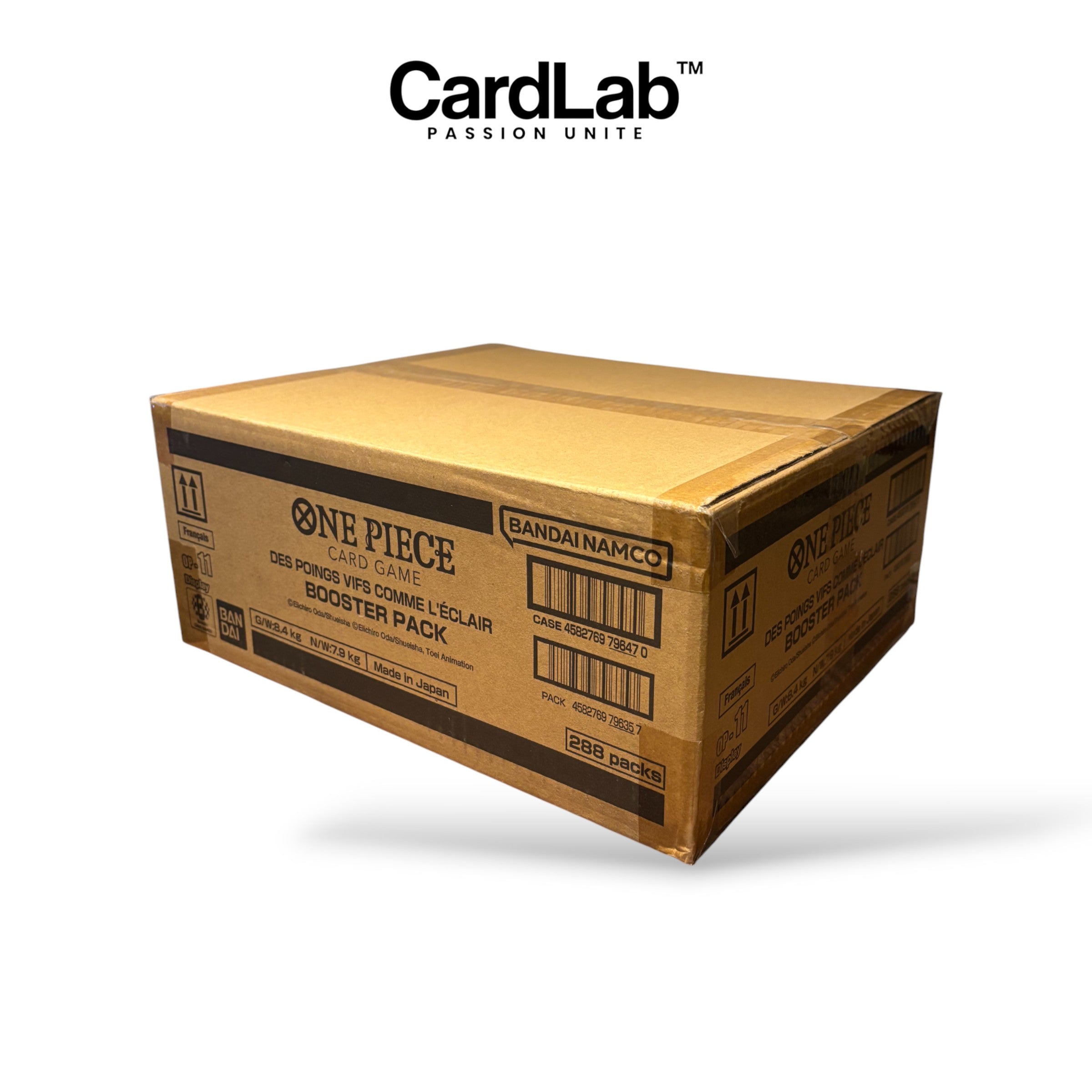 🇫🇷 Case OP11 Display - Des Poings Vifs Comme L'Éclair