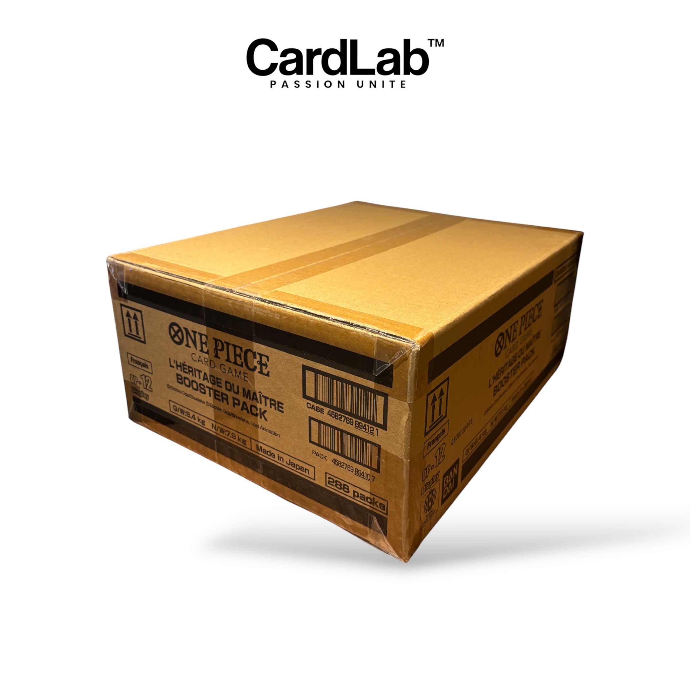 🇫🇷 Case OP12 Display - L'Héritage Du Maître