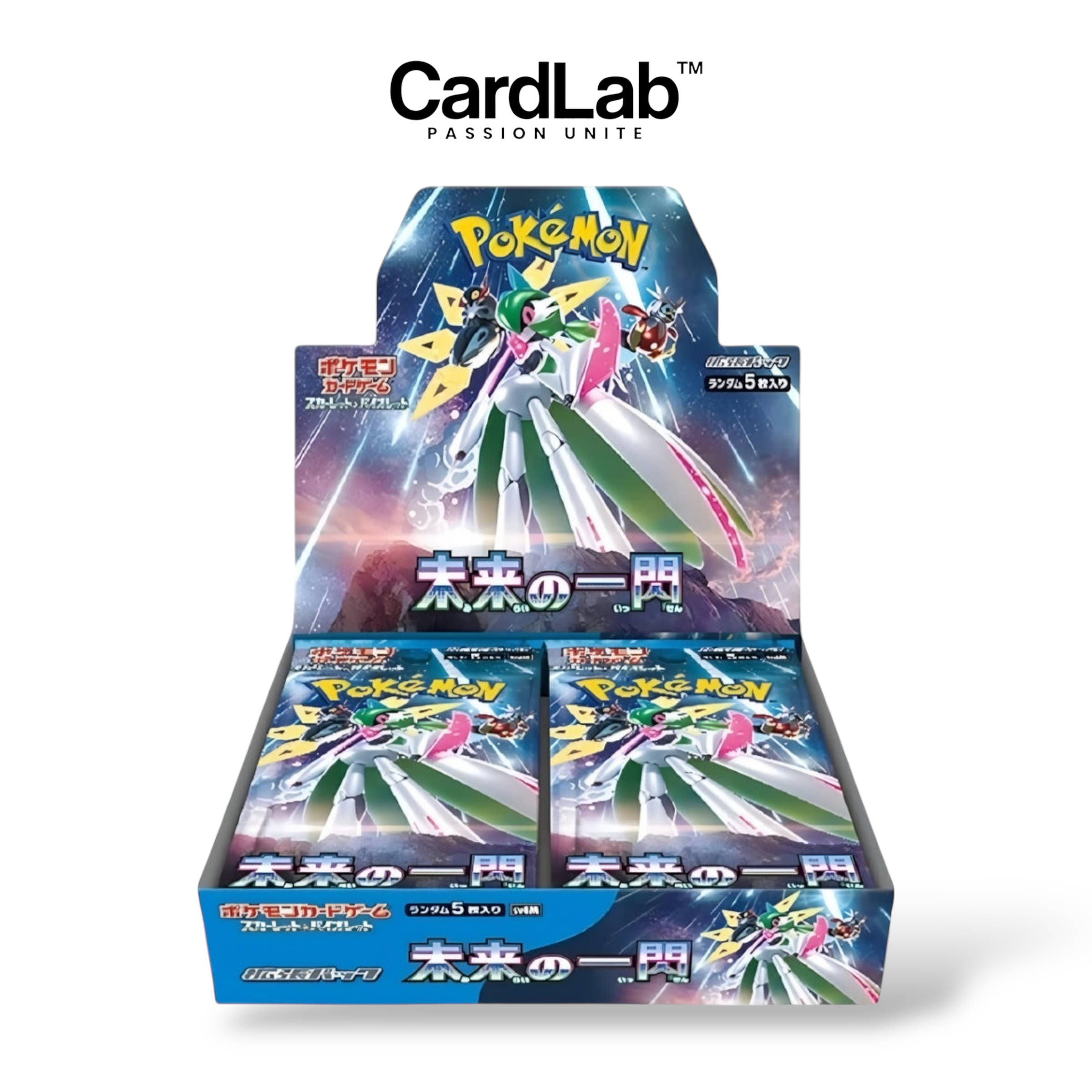 Display x1 SV4M "Future Flash" [𝗣𝗿𝗶𝘅 𝗣𝗿𝗲́𝗳𝗲́𝗿𝗲𝗻𝘁𝗶𝗲𝗹𝘀] - CardLab™