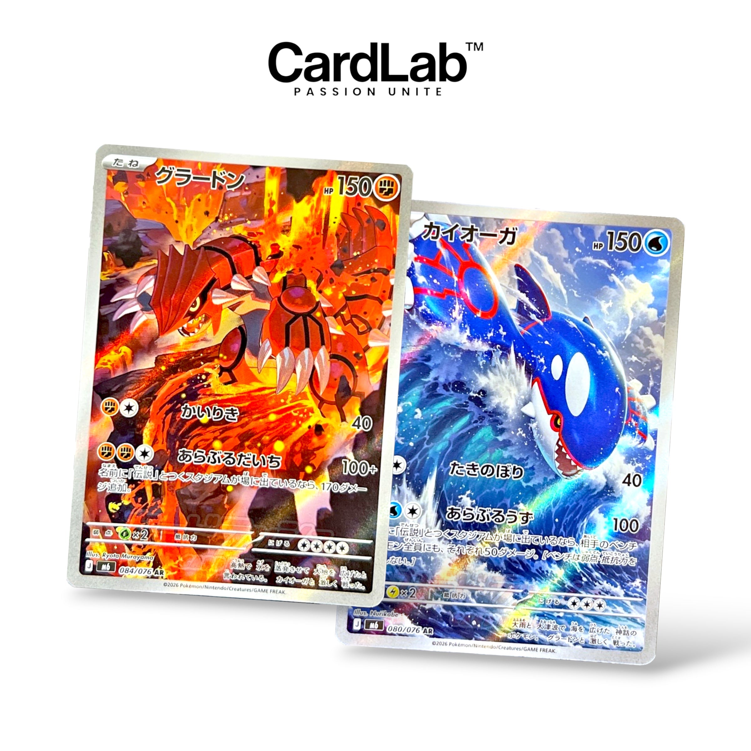 Bundle Kyogre & Groudon AR M6
